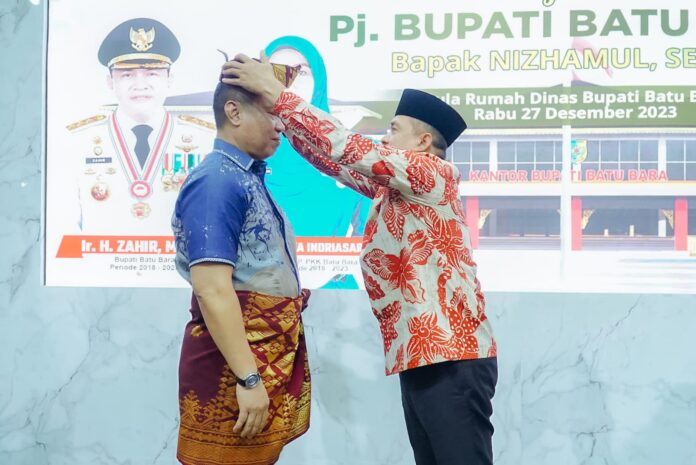 Pisah Sambut Zahir Dengan Pj Bupati Nizhamul Akan Evaluasi Kinerja Opd